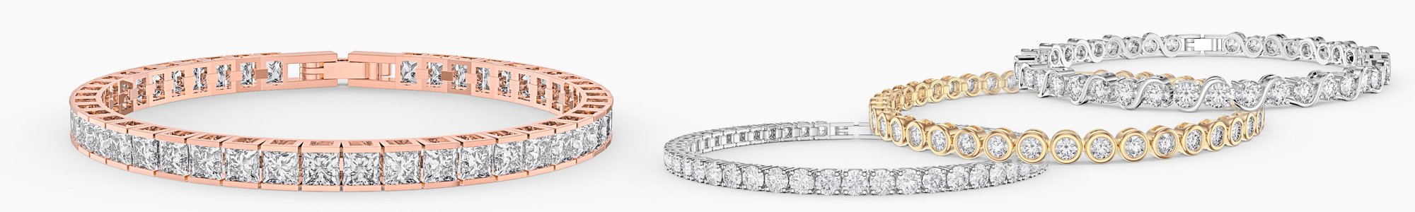 Bracelets for everyone - from precious gemstones to Diamonds. From Silver to 18K Gold.