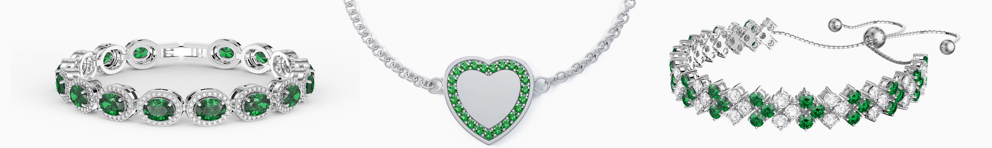 Shop Emerald Bracelets by Jian London. Buy direct and save from our wide selection of Emerald Bracelets at the Jian London jewelry Store. Free US Delivery