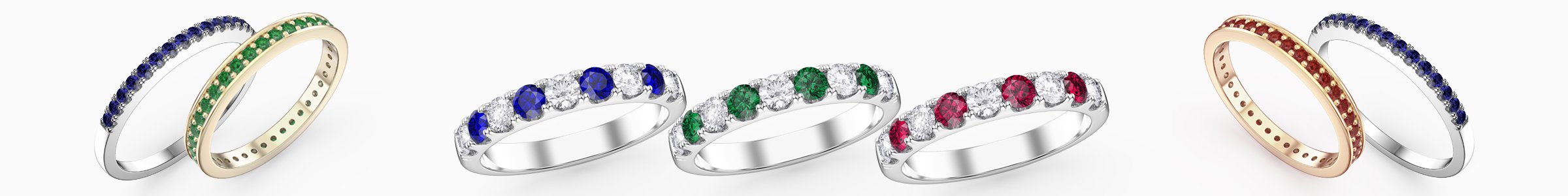 Shop Gemstone Wedding Rings by Jian London. Buy direct and save from our great selection of Gemstone Wedding Rings at the Jian London jewelry Store. Free US Delivery