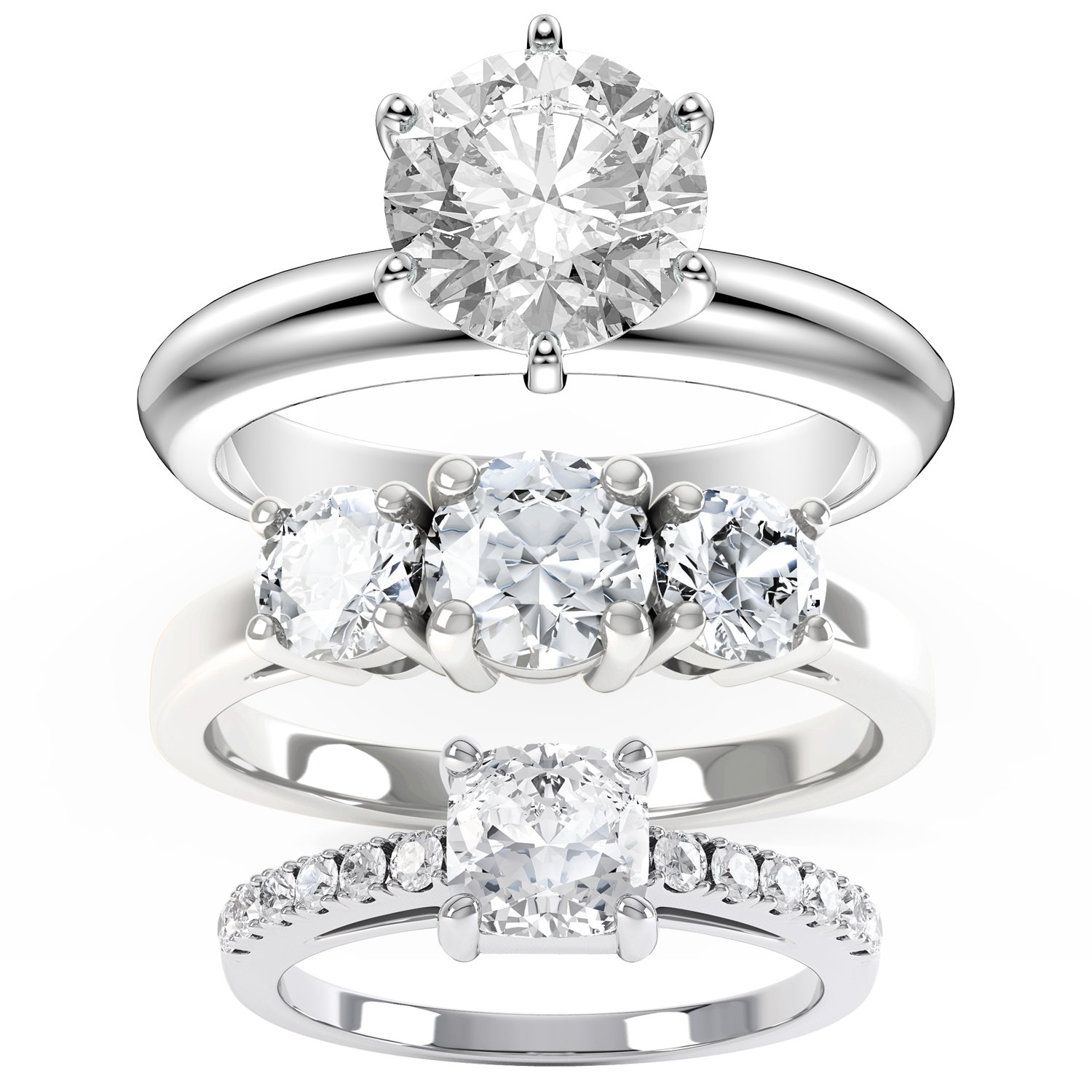 Platinum Engagement Rings 1500 
