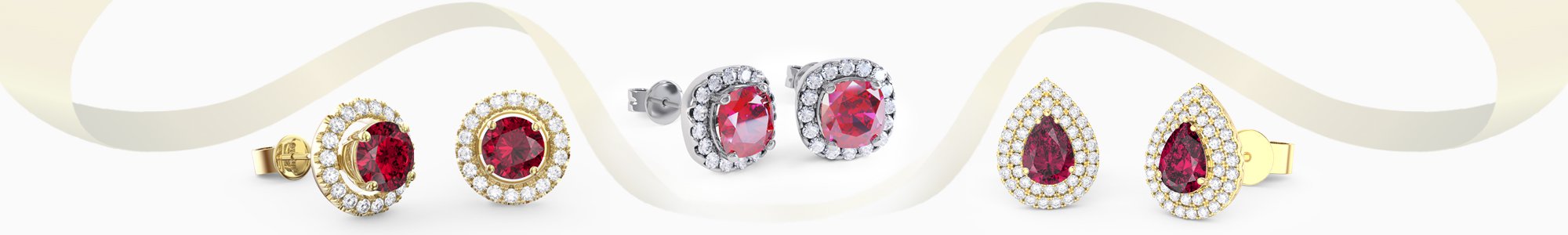 Shop Ruby Earrings by Jian London. Buy direct and save from our wide selection of Ruby Earrings at the Jian London jewelry Store. Free US Delivery