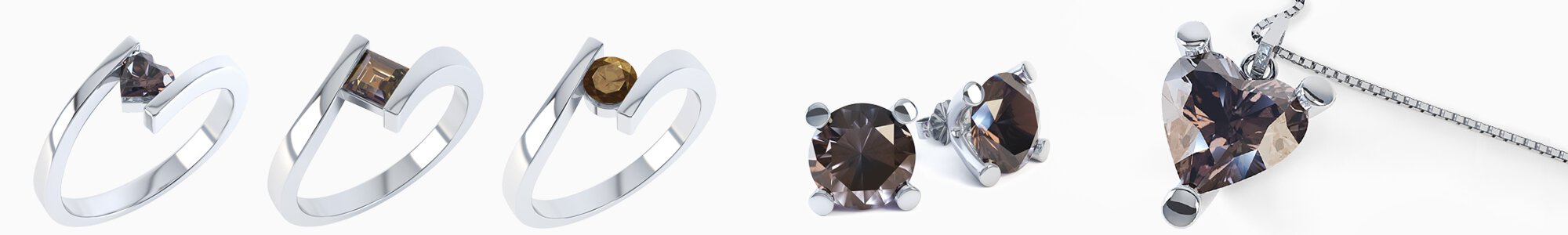 Shop Smoky Quartz Jewelry by Jian London. Choose from a great selection of Rings, Earrings, Necklaces, Bracelets, Pendants, Lockets and more at everyday low prices from Jian London. Free US Delivery.