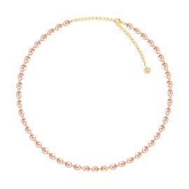 Venus Pink Pearl 18K Gold Vermeil Choker Necklace