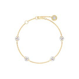 Pearl By the Yard 10K Yellow Gold Bracelet