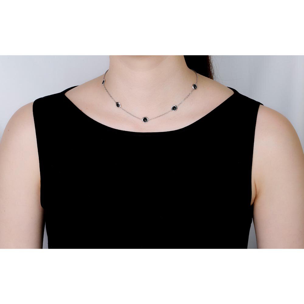 Onyx By the Yard 18K Gold Vermeil Silver Choker Necklace #2