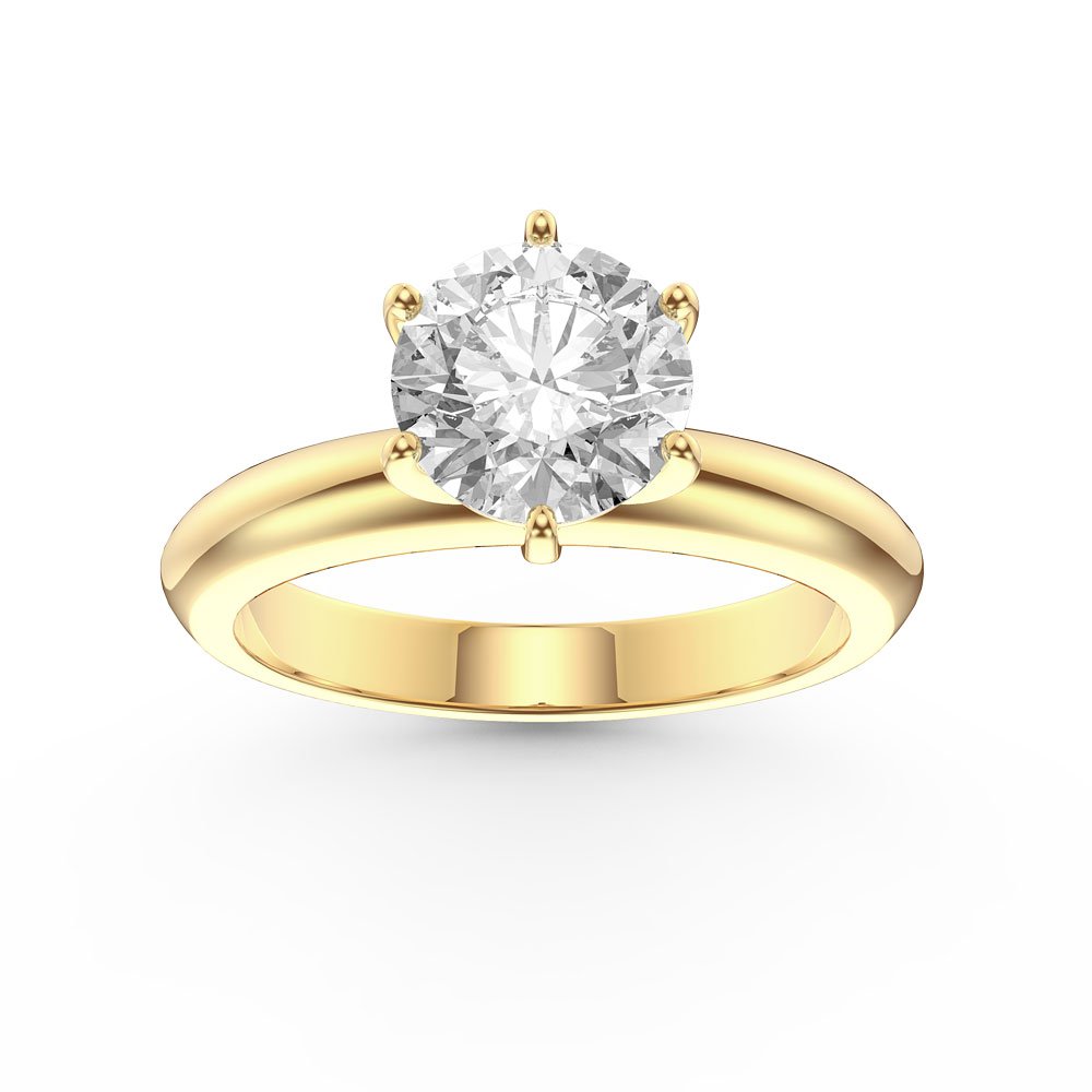 Classic Gold Engagement Rings Store, 53% OFF | campingcanyelles.com