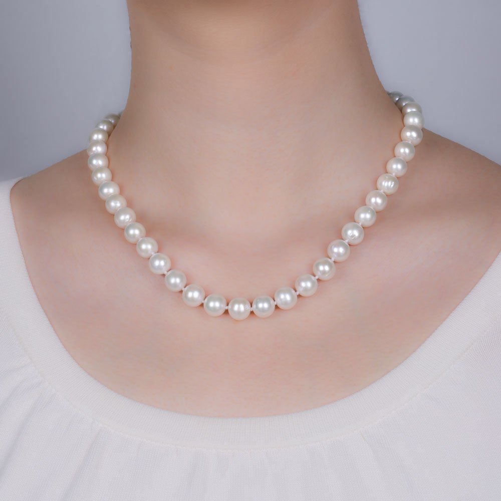 Venus Pearl Necklace 8.5 to 9mm #2